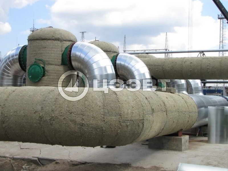 Тепловая изоляция газоходов